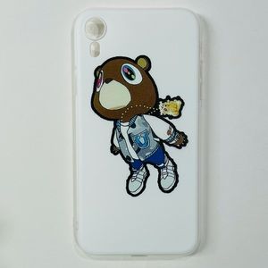 Kanye West Graduation Bear White iPhone XR Case